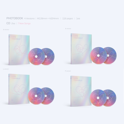 BTS - Love Yourself Answer [Random Ver.] - 2CD + Photobook + Mini Livre + Photocard + Poster - Édition Coréenne