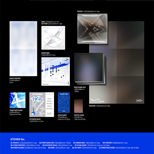 TOMORROW STARLIGHT ver. 未開封 3枚set The Star Chapter: TOGETHER [3形態セット][CD] - TOMORROW X