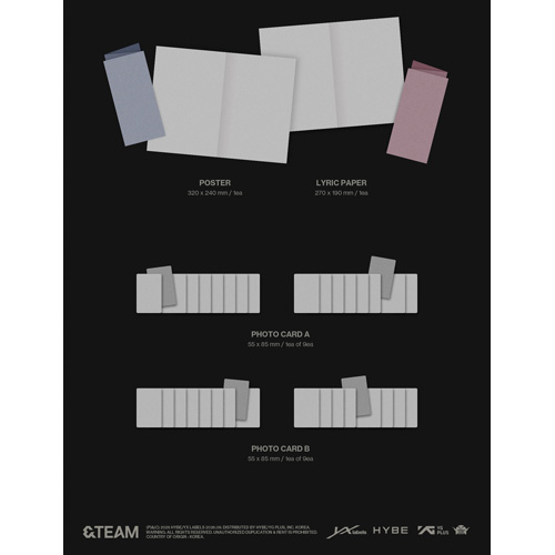 Mark on Me [3形態セット][CD] - &TEAM - UNIVERSAL MUSIC JAPAN