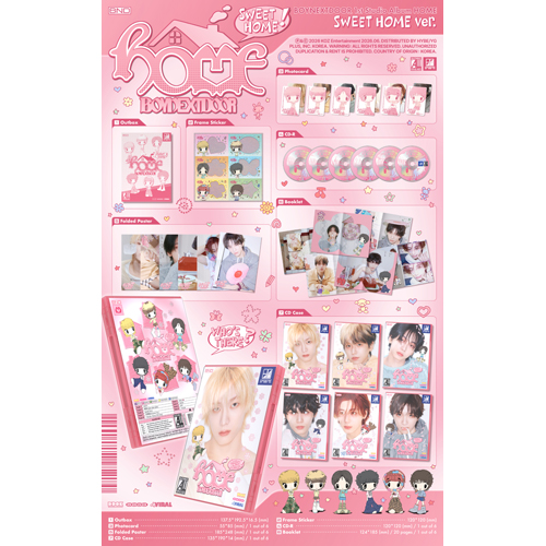 HOME(SWEET HOME ver.) [6形態セット][CD] - BOYNEXTDOOR - UNIVERSAL