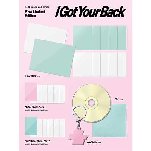 I Got Your Back [3形態セット][CD MAXI] - ILLIT - UNIVERSAL MUSIC JAPAN