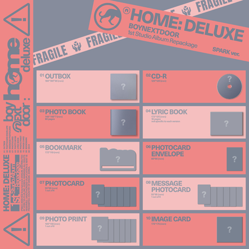 BOYNEXTDOOR  3形態&6形態セット　ウィバショ特典付き HOME : DELUXE(Standard ver.) [3形態セット][CD] - BOYNEXTDOOR