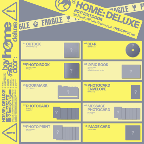 HOME : DELUXE(Standard ver.) [3形態セット][CD] - BOYNEXTDOOR