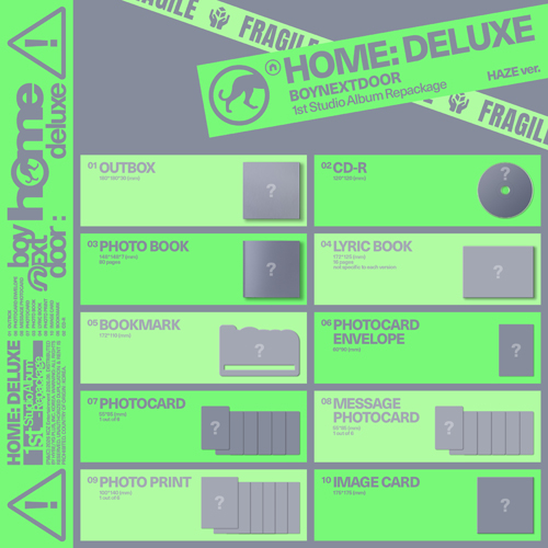 HOME : DELUXE(Standard ver.) [3形態セット][CD] - BOYNEXTDOOR