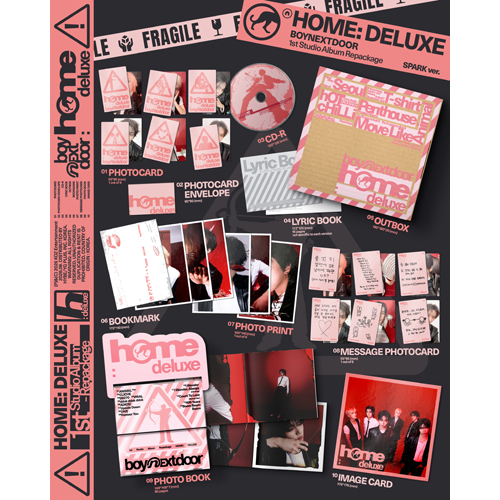 HOME: DELUXE(Standard ver.) [3形態セット][CD] - BOYNEXTDOOR