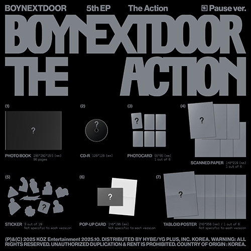 The Action [3形態セット][CD] - BOYNEXTDOOR - UNIVERSAL MUSIC