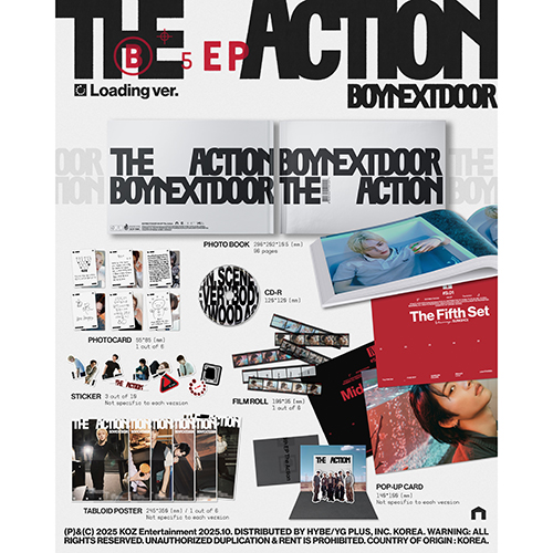 The Action [3形態セット][CD] - BOYNEXTDOOR - UNIVERSAL MUSIC