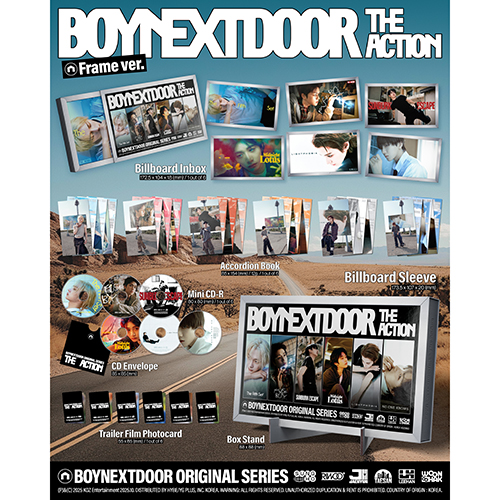 BOYNEXTDOOR THE ACTION 6形態セット フレームバージョン The Action(Frame ver.) [6形態セット][CD] - BOYNEXTDOOR