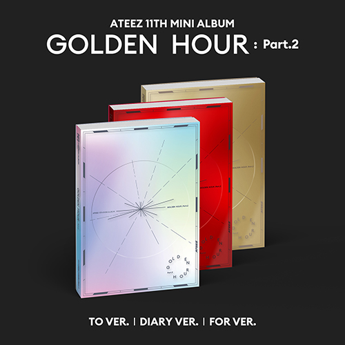 ATEEZ GOLDEN HOUR 新品未開封アルバム　3形態×6　計18枚 Ateez golden hour 新品未開封アルバム 3形態×6 計18枚 CD