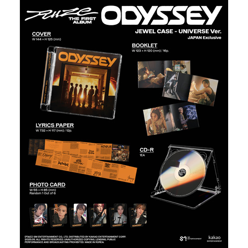 アメリカ通販ファッション ODYSSEY Exclusive)][2種セット (Japan Ver. Case [Jewel K-POP・アジア