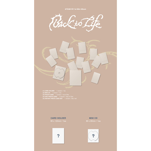 Back to Life Photocard Box (Mini CD-R ver.)[CD] - &TEAM
