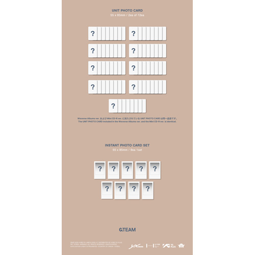 Back to Life Photocard Box (Mini CD-R ver.)[CD] - &TEAM