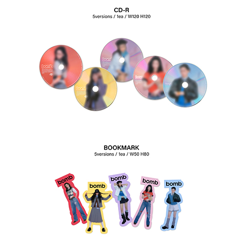 bomb [単品ランダム : GLLIT ver.][CD] - ILLIT - UNIVERSAL
