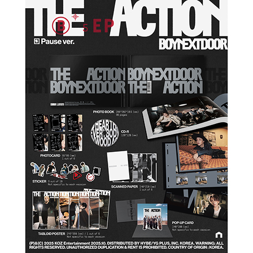 The Action [単品ランダム][CD] - BOYNEXTDOOR - UNIVERSAL