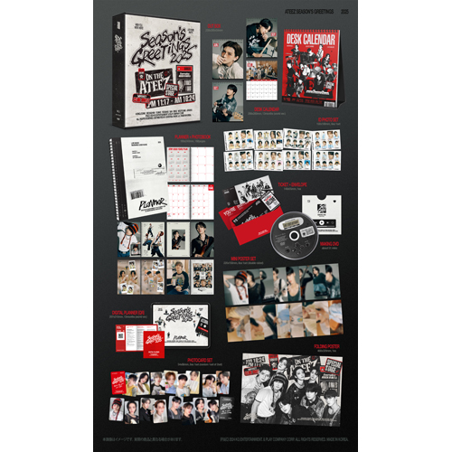 ATEEZ 2025 SEASON'S GREETINGS[DVD] - ATEEZ - UNIVERSAL MUSIC