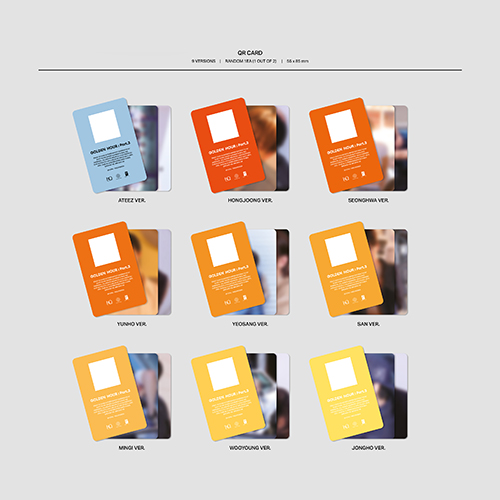ATEEZ GOLDEN HOUR Part.3 ポカアルバム 30枚 セット s-l400.jpg
