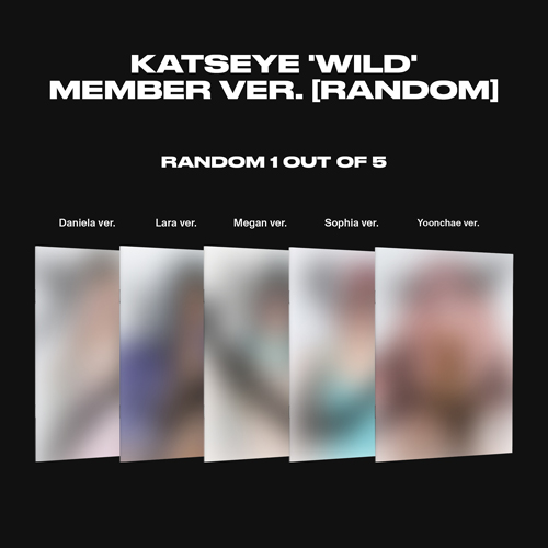 WILD [メンバー盤 5形態セット][直輸入盤/国内仕様][CD] - KATSEYE