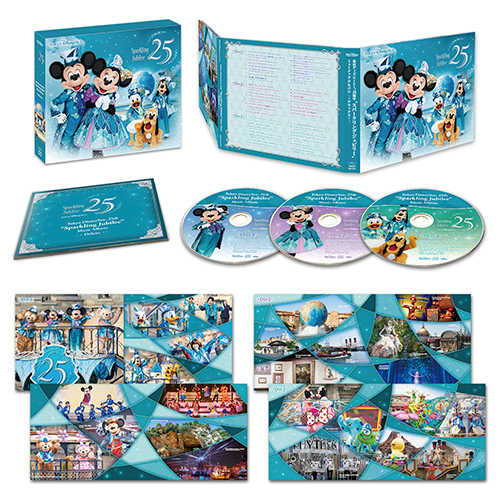 東京ディズニーリゾート 25周年 CD セット 東京ディズニーシー25周年”スパークリング・ジュビリー”ミュージック