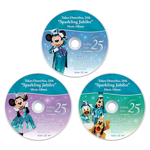 東京ディズニーシー25周年”スパークリング・ジュビリー”ミュージック