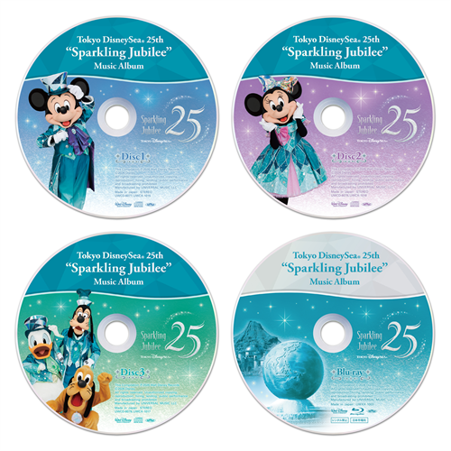 東京ディズニーシー25周年”スパークリング・ジュビリー”ミュージック